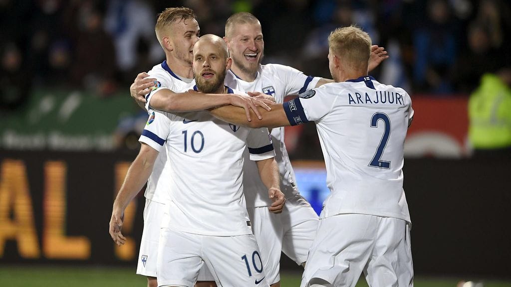 Teemu Pukki ja kumppanit pelaavat ensi kesänä EM-kisoissa.