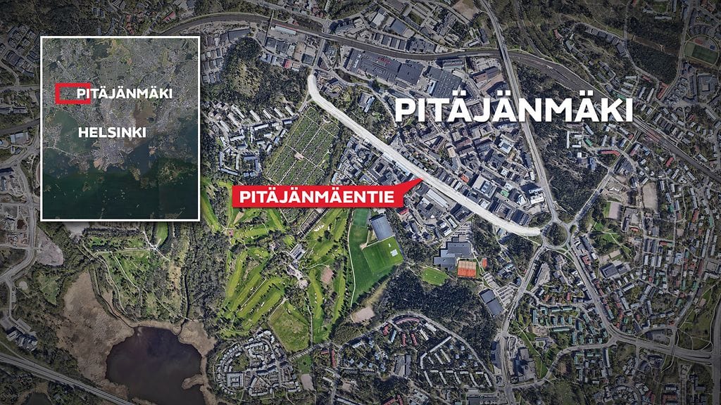 Aikuisen miehen ruumis löytyi tiistaina Pitäjänmäentiellä sijaitsevasta yksityisasunnosta.