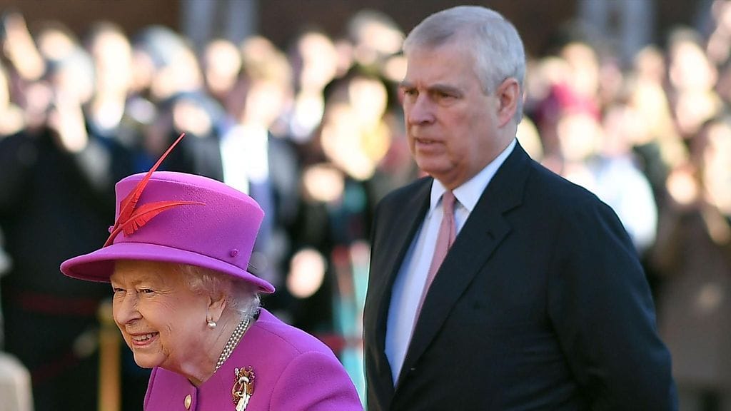 kuningatar Elisabet prinssi Andrew