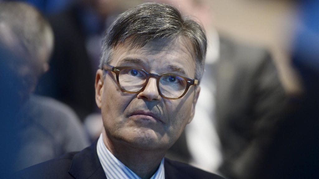 LK varatuomari Jukka Ahtela Sitran tilaisuudessa Helsingissä 25.1.2016