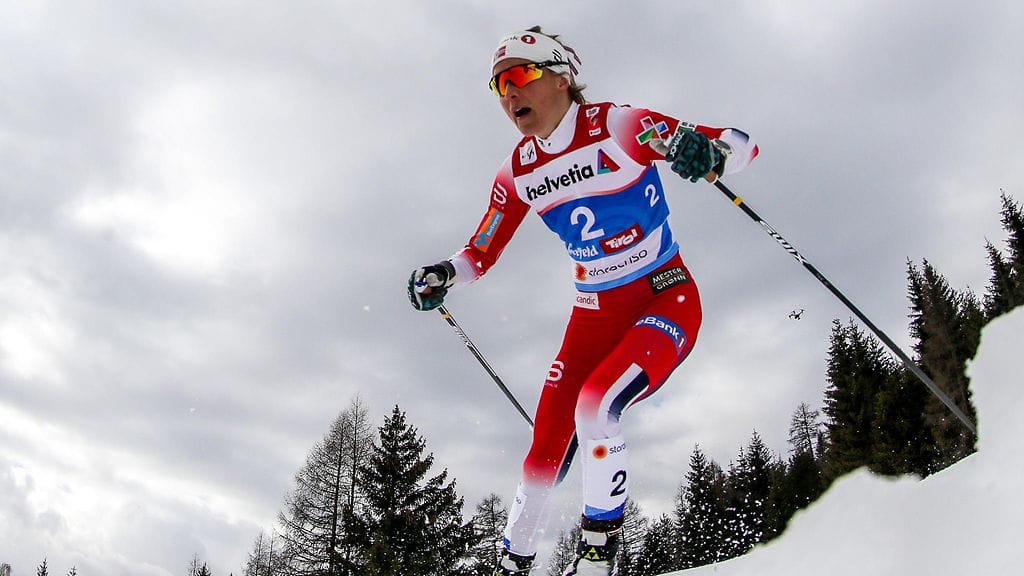 Therese Johaug. Arkistokuva.