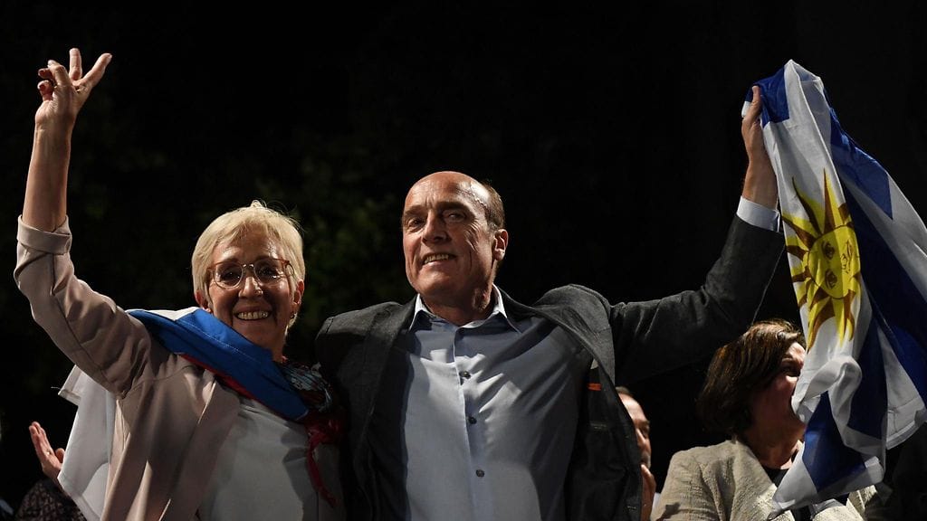 Uruguayssa presidentinvaalien tulos oli todella tasaväkinen Luis Lacalle Poun ja Daniel Martinezin välillä.