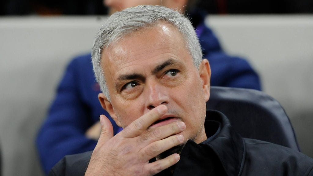 José Mourinho hyppäsi vastikään Tottenhamin puikkoihin.