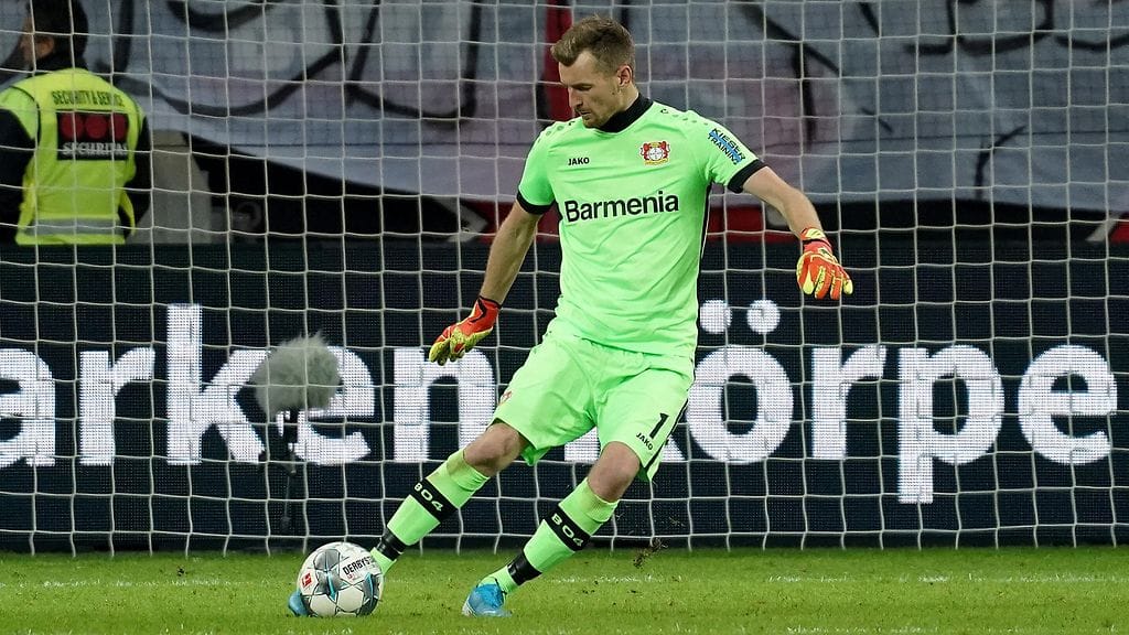 Lukas Hradecky oli yksi Leverkusenin sankareista tiistai-iltana Mestarien liigassa.