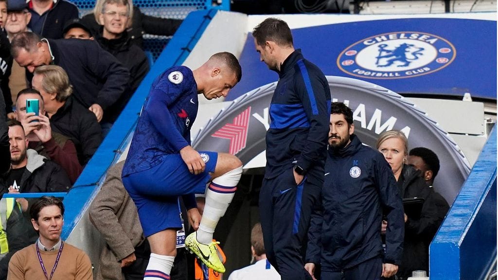 Ross Barkley loukkasi nilkkansa lokakuun 19. päivä.