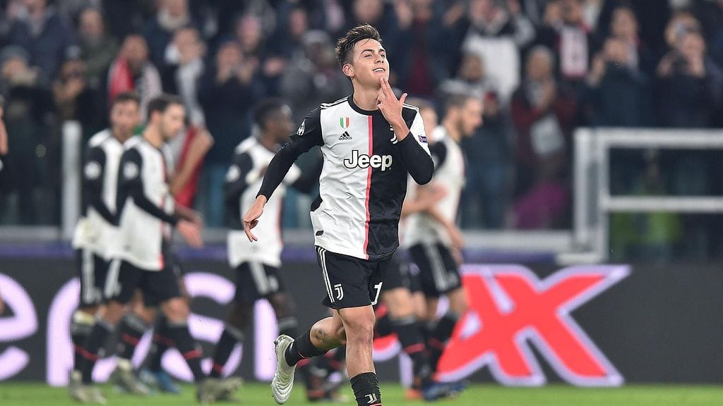 Dybala lähetti tuuletuksella terveiset rakastetulleen.
