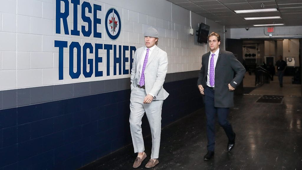 Patrik Laine ja Joona Luoto edustavat Suomea Winnipeg Jetsissä.