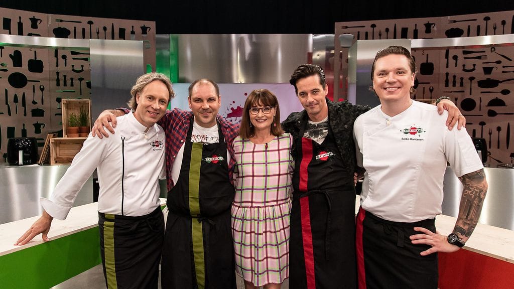 kokkisota_kausi_4_jakso_1_kape_aihinen_perttu_sirviö_sikke_sumari_ile_uusivuori_serko_rantanen_kuvaaja_saku_tiainen