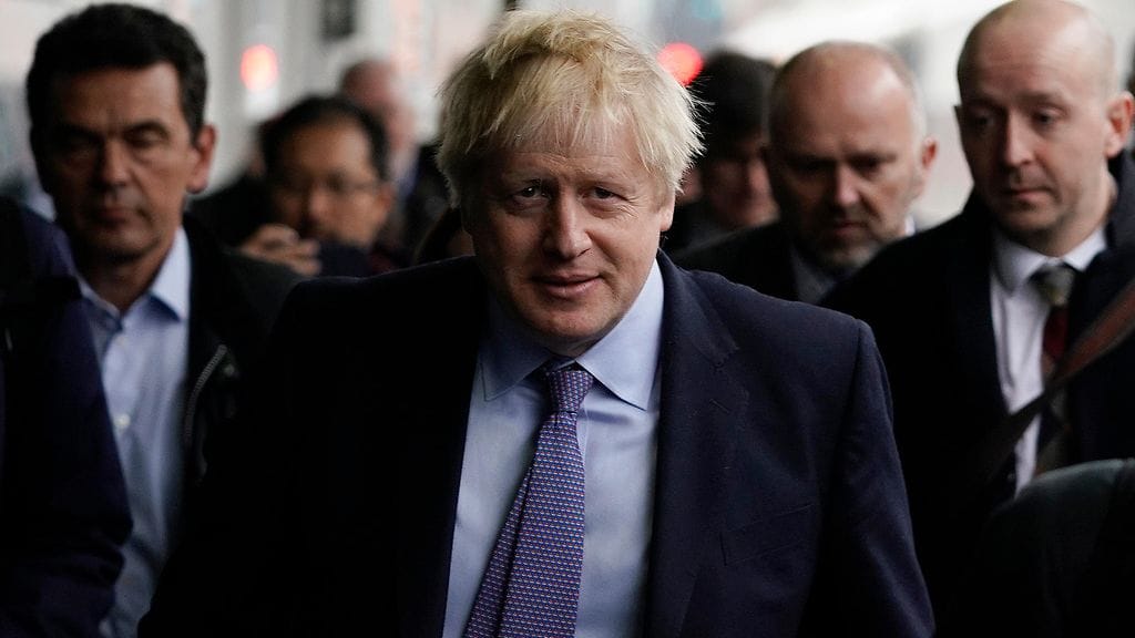 Britannian pääministeri Boris Johnson.
