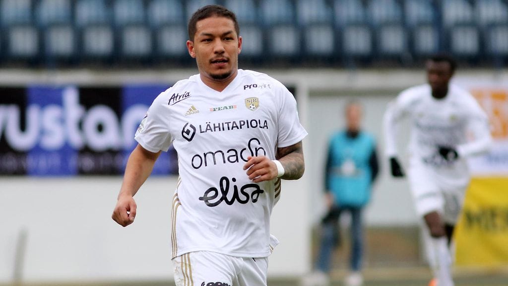 Moshtagh Yaghoubi SJK:n paidassa huhtikuussa 2019.