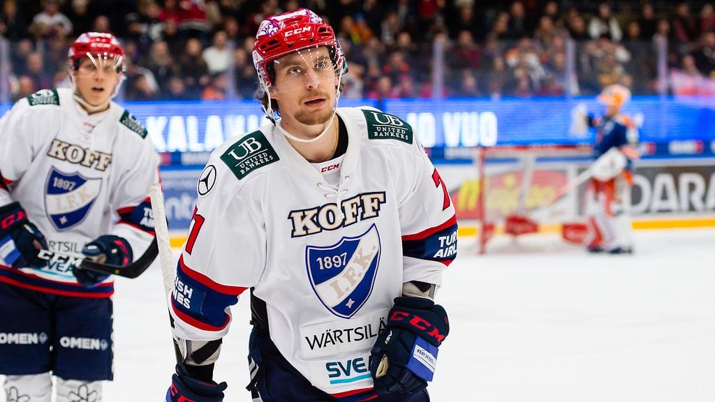 Michael Keränen teki HIFK:lle kaksi maalia.