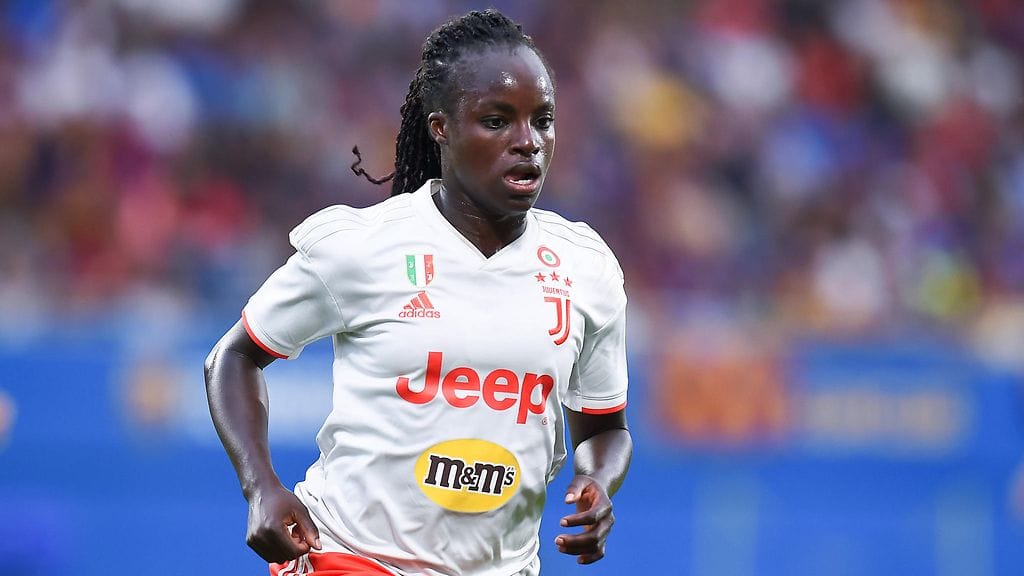 Juventusta edustanut Eniola Aluko on iskenyt urallaan neljä maalia Suomen verkkoon.