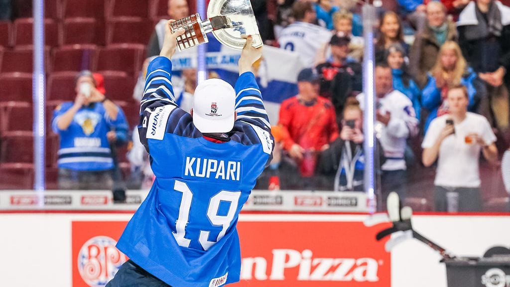 Rasmus Kupari on Nuorten Leijonien MM-ehdokkaiden listalla.