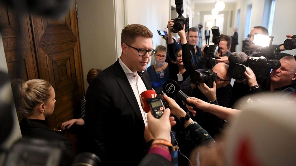 LK Antti Lindtman eduskunta 3.12.2019 2