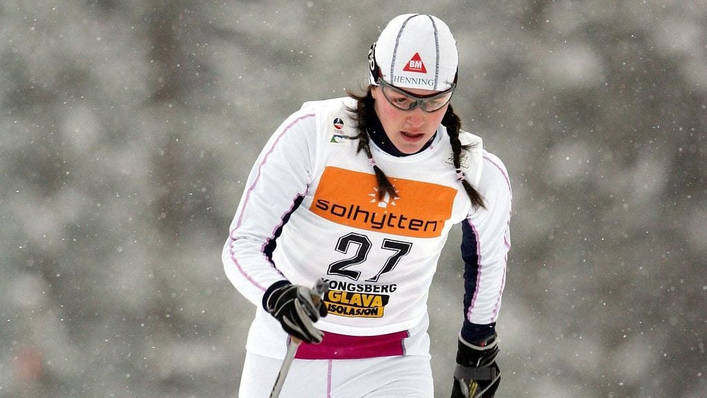 Kjersti Nordberg oli nuorena yksi lupaavimmista hiihtäjistä Norjassa.