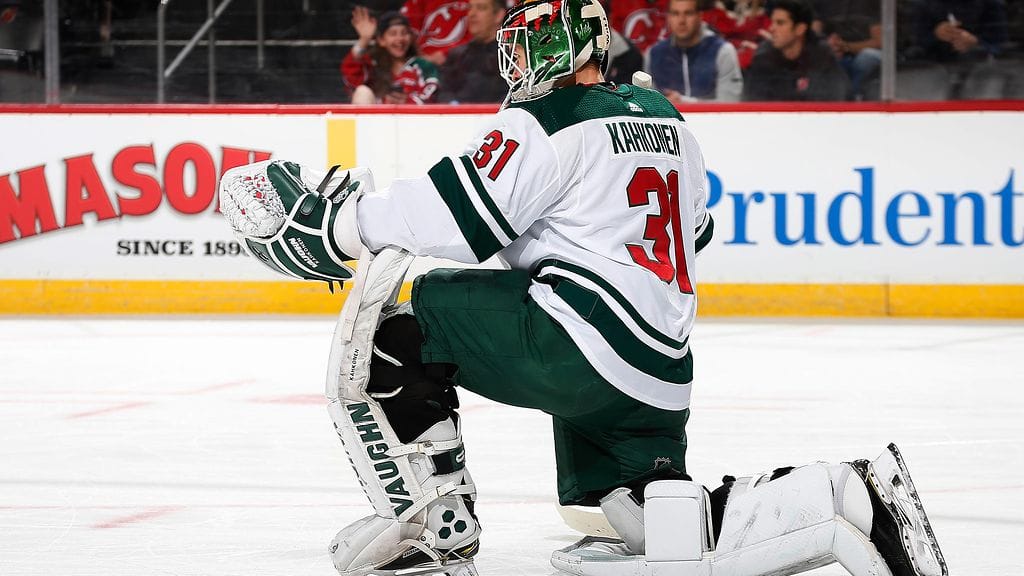 Kaapo Kähkönen on aloittanut hienosti NHL-taipaleensa.