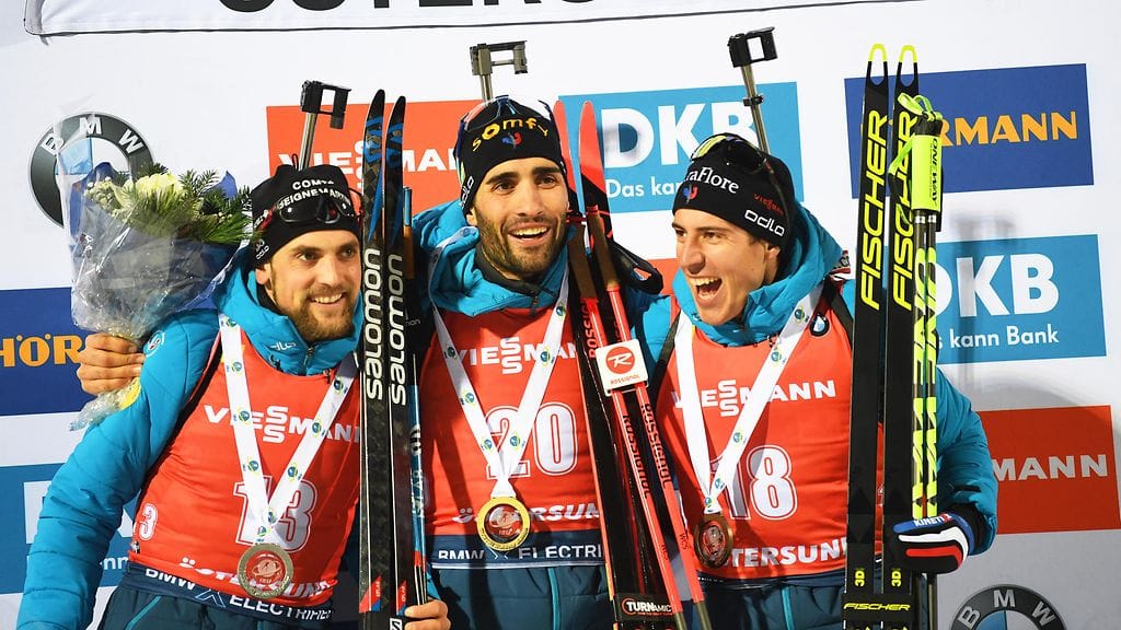 Östersundin palkintopallilla nähtiin kolme ranskalaista.