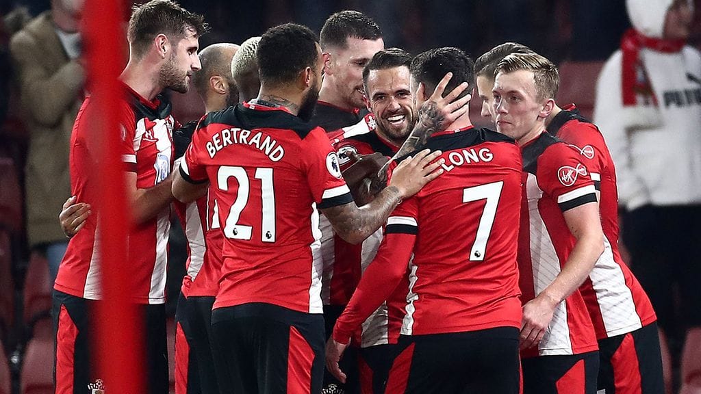 Southampton on juhlinut keskiviikon Valioliiga-kierroksella ottelussa Norwichia vastaan.