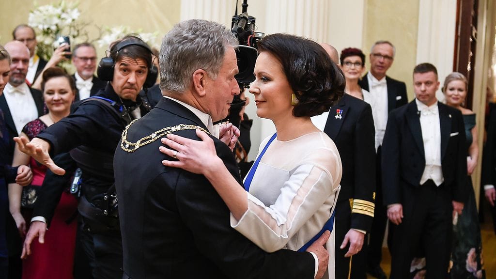 Sauli Niinistö Jenni Haukio Linnan juhlat 2018