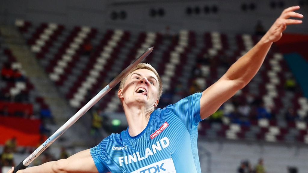 Oliver Helander karsiutui loppukilpailusta Dohan MM-kisoissa.