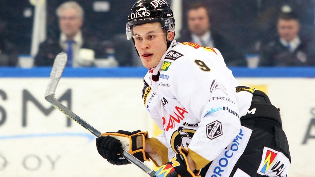 Jesse Puljujärvi vietti kolmen pisteen iltamaa torstain SM-liigakierroksella.