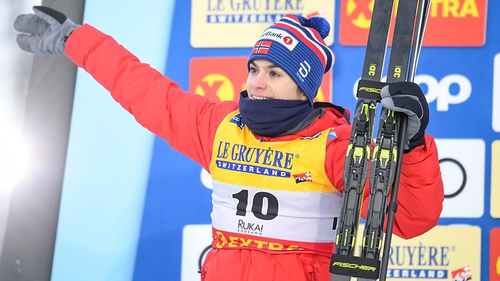 Heidi Weng on suosiossa Ruotsissa.