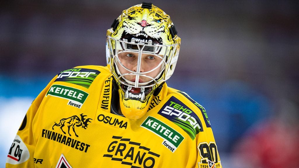 Eero Kilpeläinen torjui kauden kolmannen nollapelinsä.