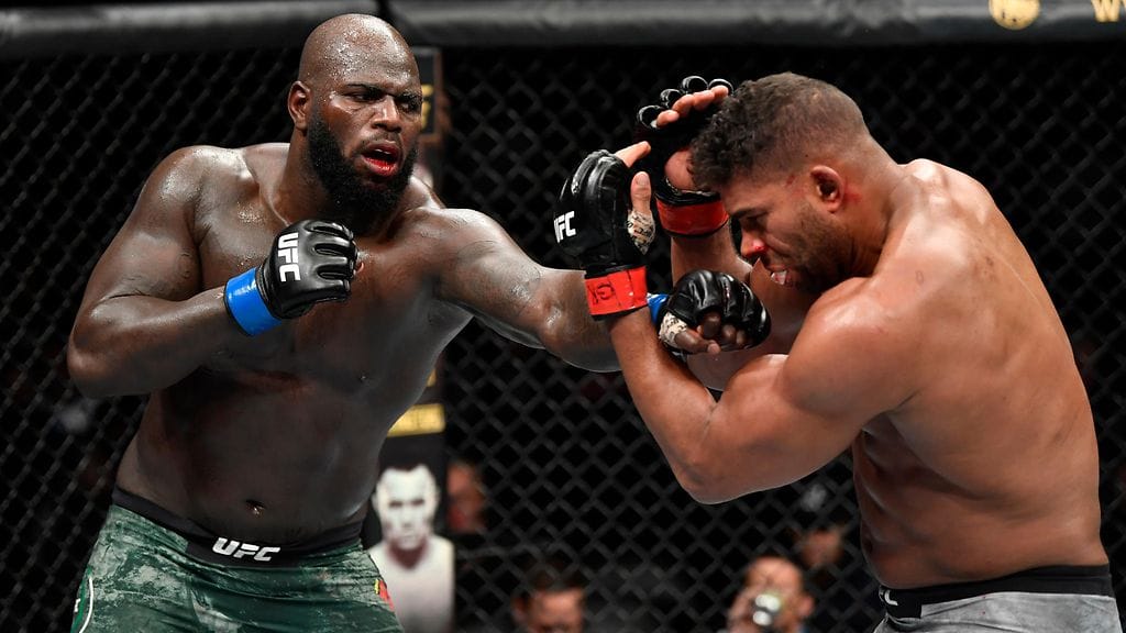 Jairzinho Rozenstruik (vas.) tyrmäsi Alistair Overeemin.