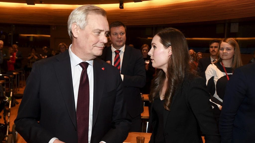 LK: Sanna Marin Antti Rinne Sdp