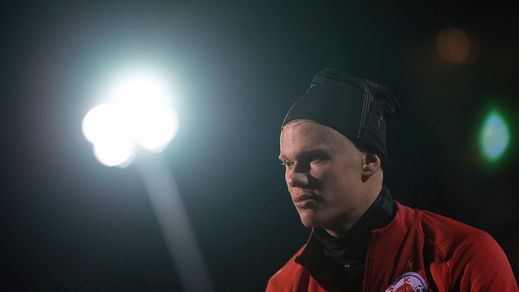 Erling Braut Håland on valmis pudottamaan Liverpoolin.