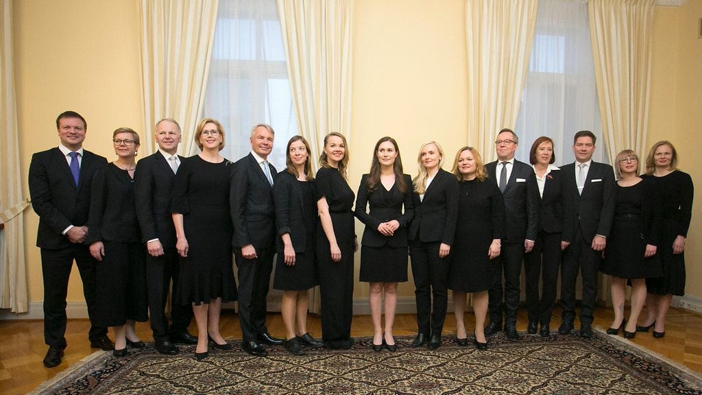 Sanna Marinin hallitus.