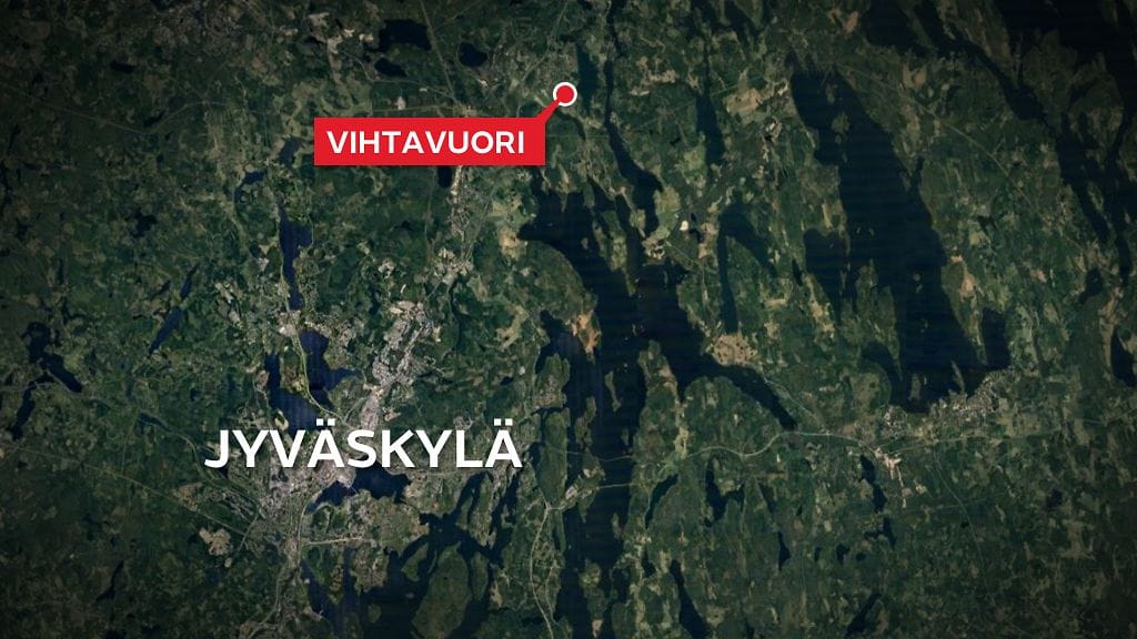 Vihtavuori-laukaa-kartta