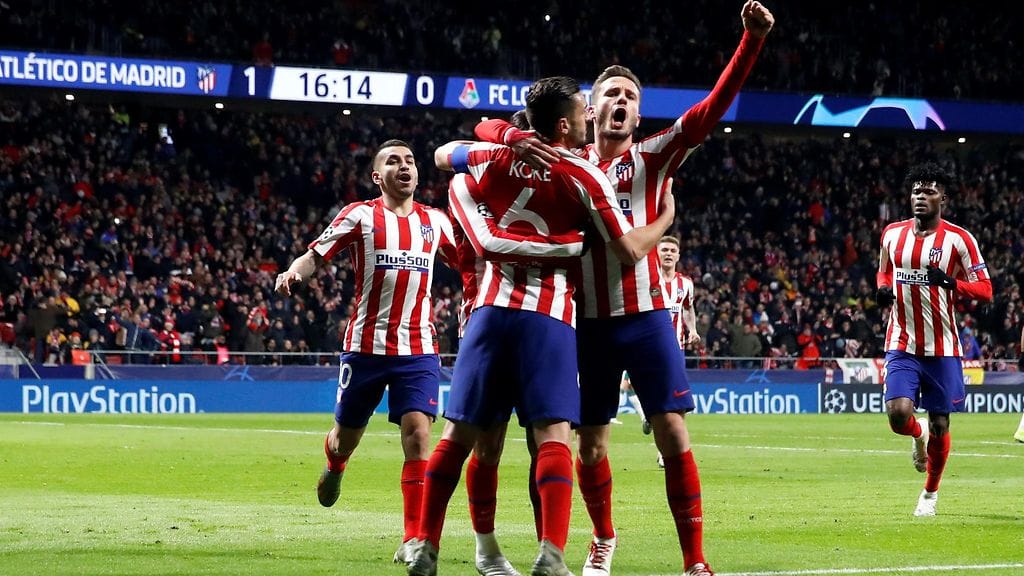 Atletico Madrid juhli Joao Felixin rangaistuspotkumaalia.