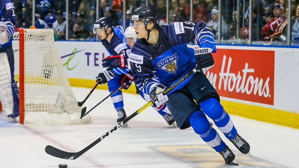 Rasmus Kupari U20-kisoissa vuosi sitten.