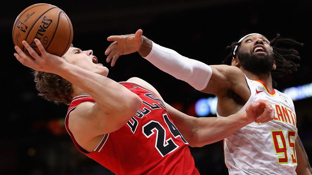 Lauri Markkanen onnistui Atlantaa vastaan.