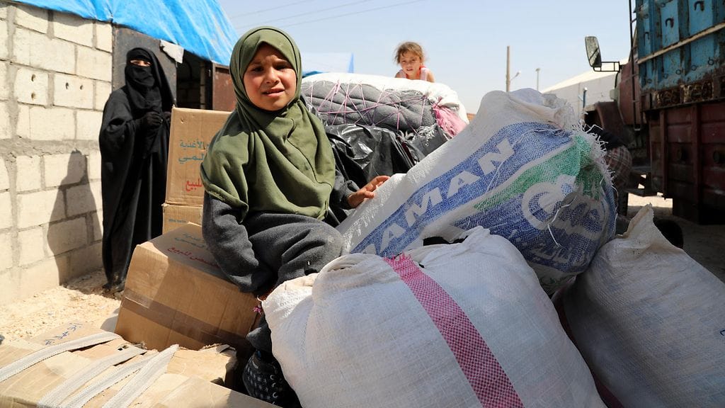 Syyriassa al-Holin leirillä on kuollut viime vuonna 79 lasta, kertoo Lääkärit ilman rajoja -järjestö tuoreessa raportissaan. Kuvituskuva kesältä 2019.