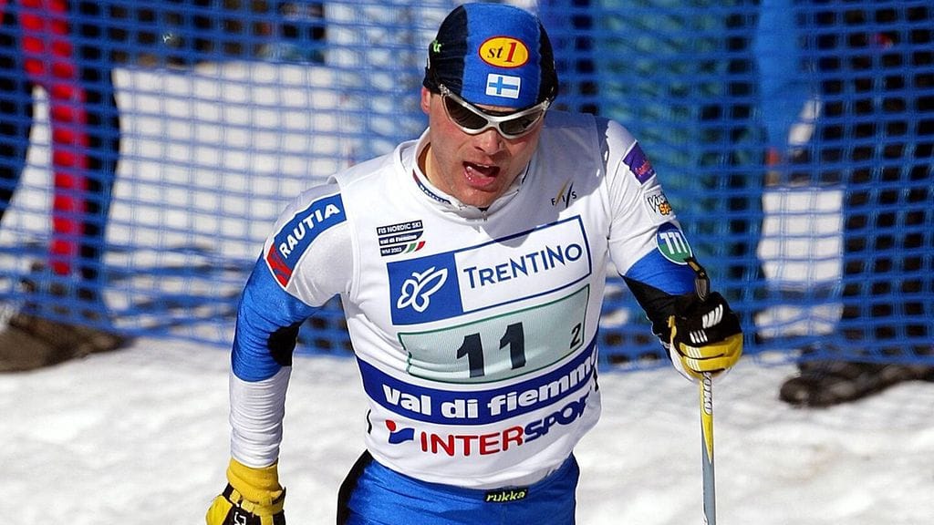 Kuisma Taipale taisteli Suomen asussa Val di Fiemmen MM-kisoissa.