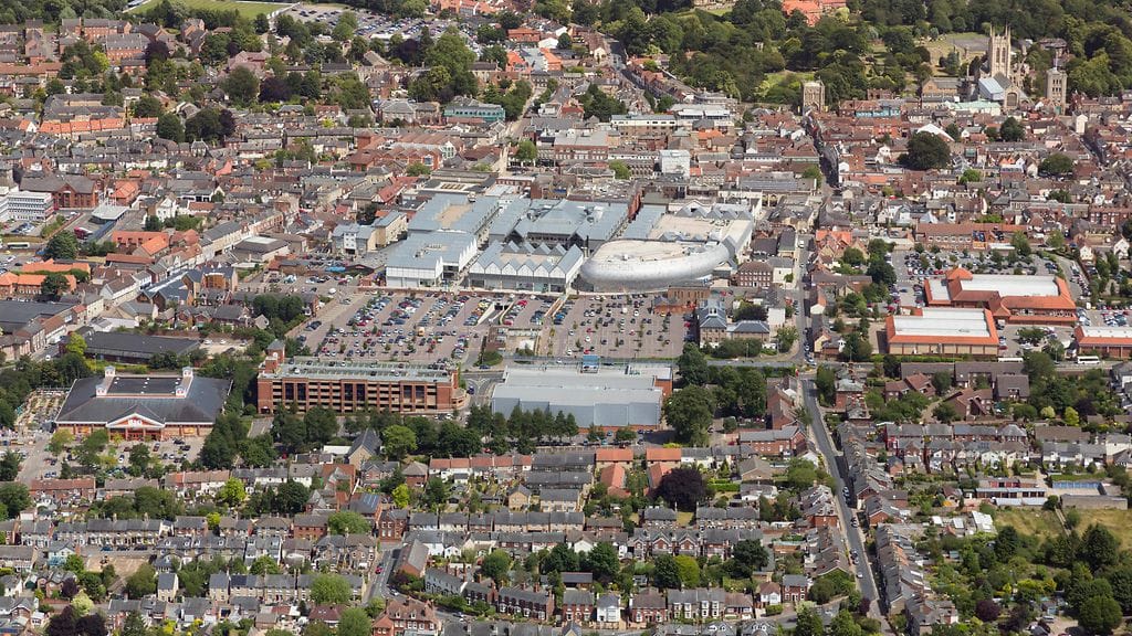 Glastonbury Court -hoitokoti sijaitsee Iso-Britannian Bury St. Edmundsissa.