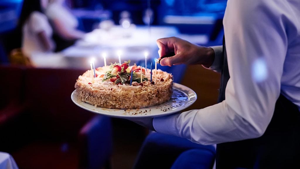 Yazmin Barreto sai syntymäpäiväkakun sijaan banaaniviipaleen.