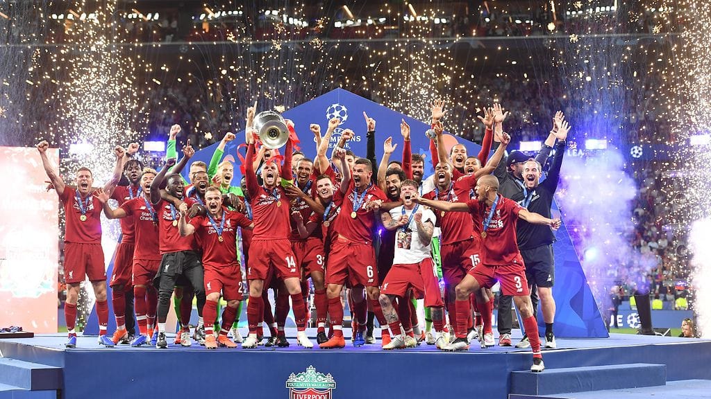 Liverpool juhli Mestarien liigan voittoa kauden 2018-2019 päätteeksi.