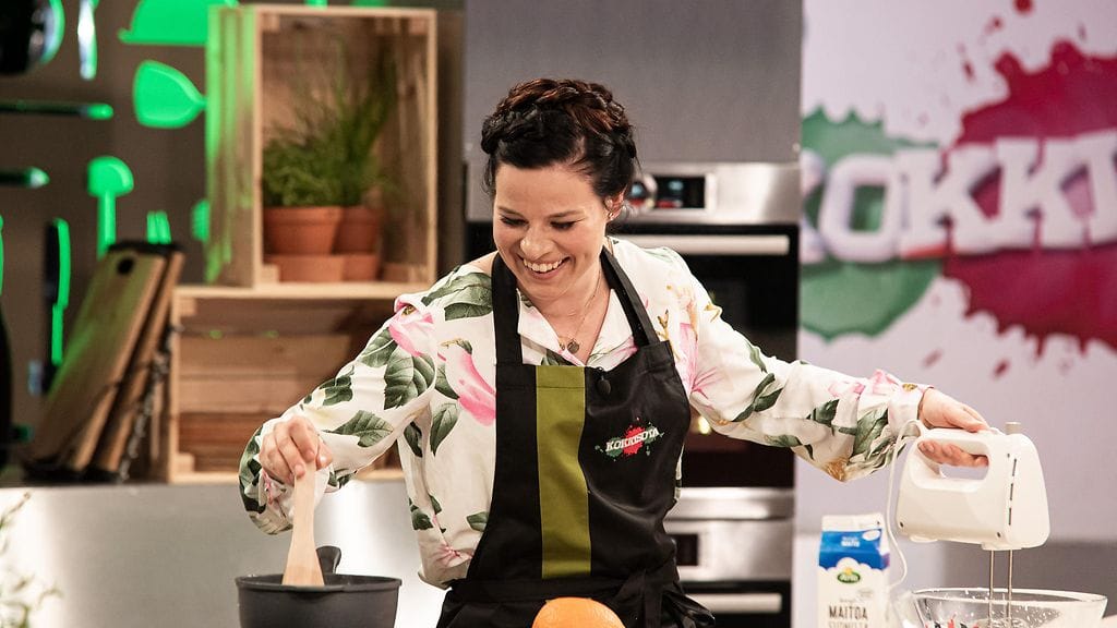 Neljännessä jaksossaan Kokkisodassa nähdään hiihtäjien salmiakkiunelmat.