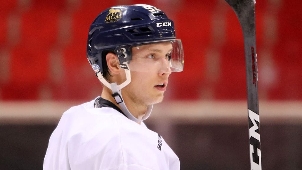 Sebastian Repo on pelannut tällä kaudella AHL:ssä viime sesongin tapaan.