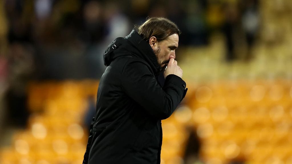 Daniel Farke oli pettynyt tulokseen, vaikka Norwichin pelissä oli paljon hyviä ajanjaksoja.