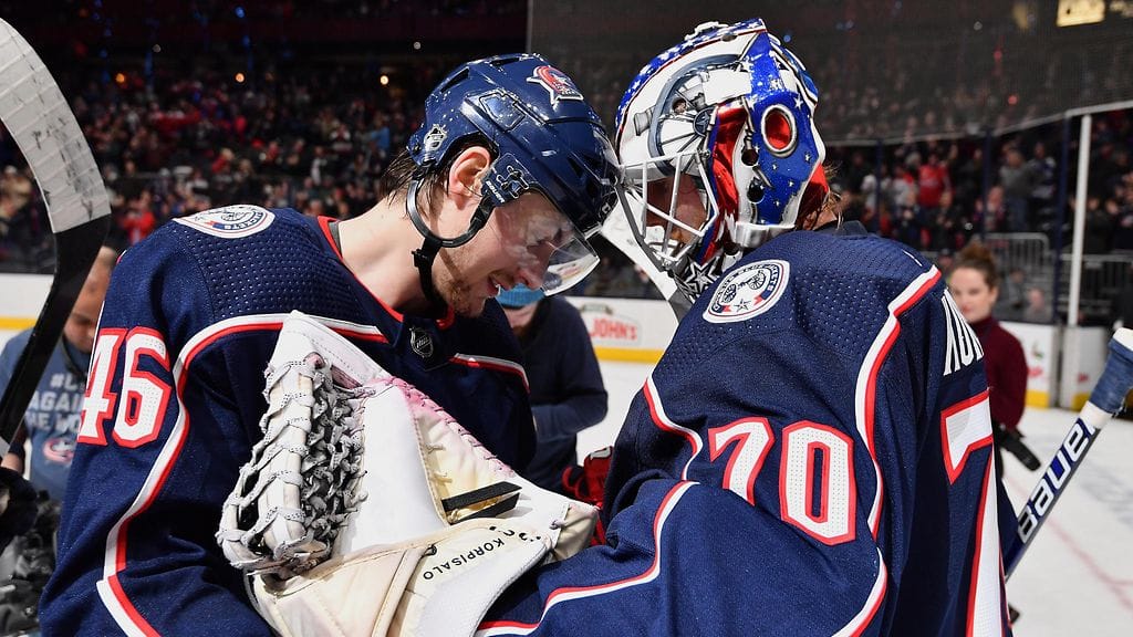 Joonas Korpisalo voitti jo neljännen peräkkäisen ottelunsa NHL:ssä.