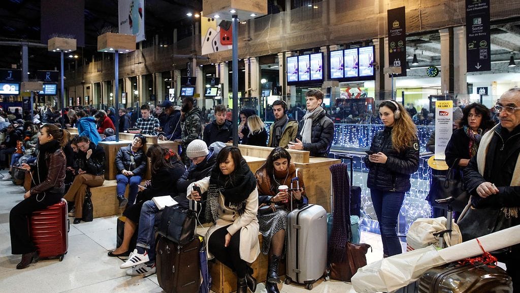 ranska liikennekaaos epa