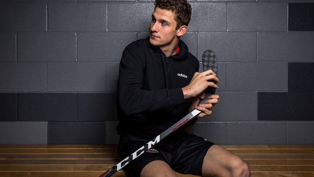 Nolan Foote onnistui maalinteossa Suomea vastaan.