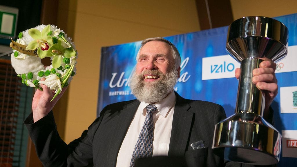 Hiihtolegenda Juha Mieto valittiin Suomen urheilun Hall of Fame -kunniagalleriaan Urheilugaalassa 2014.