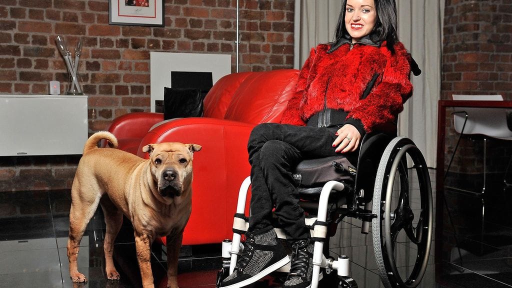 Gemma Quinn on tullut kotimaassaan Britanniassa tunnetuksi vammaisten oikeuksia ajavana aktivistina.