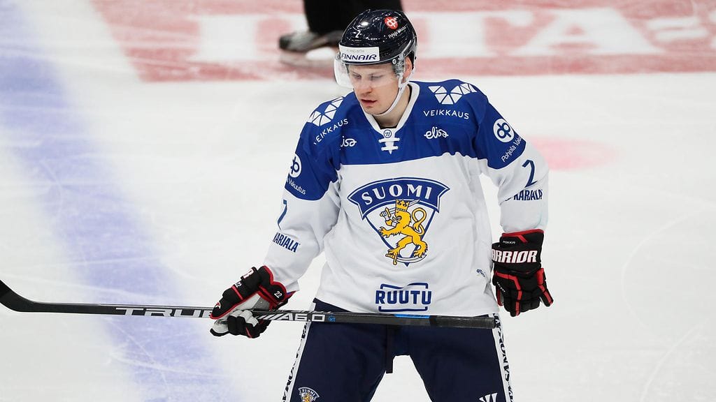 Ville Pokka oli Leijonien joukkueessa Karjala-turnauksessa marraskuussa.