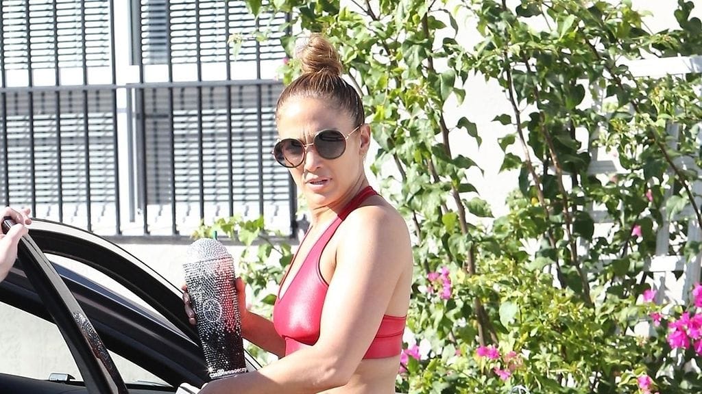 Jennifer Lopez treenasi ahkerasti myös jouluaattona.